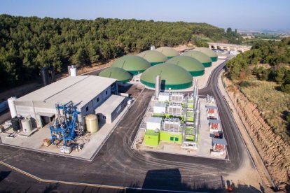 Planta de biogàs del Grup Griño que impulsa la descarbonització i l’economia circular.