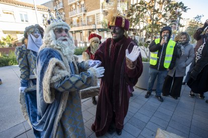 Entrega de regals dels Reis a Cambrils.
