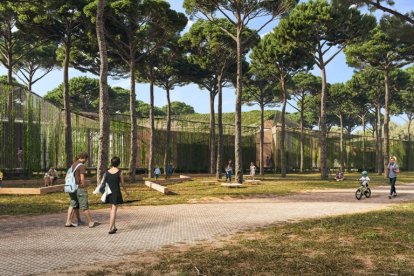 Recreació del projecte del Centre Experiencial Cal·lípolis.