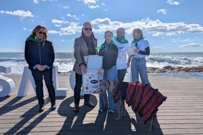 Un dels participants de la segona edició del Cós Blanc per a Mascotes