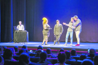 Imatge de l’acte de presentació de les temàtiques del Carnaval 2026