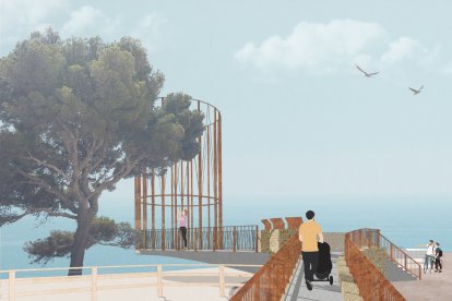 Imatge virtual del futur Torreó de Miami Platja.