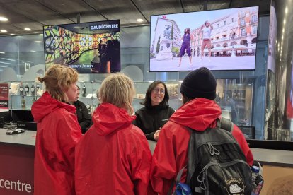 Tres joves procedents de Dinamarca, les visitants un milió.