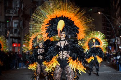 La comparsa Pandora, primer premi del Carnaval de Tarragona 2026.