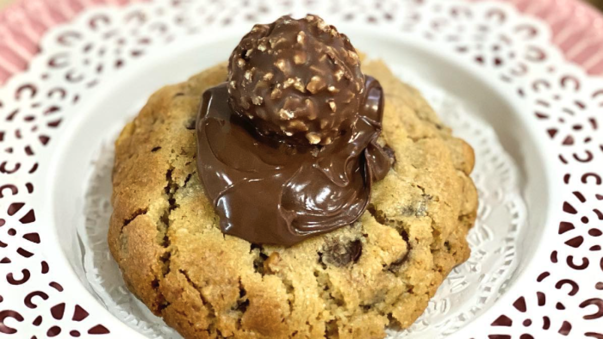 Imatge de la 'cookie' de Ferrero Rocher de Melissa Cookies