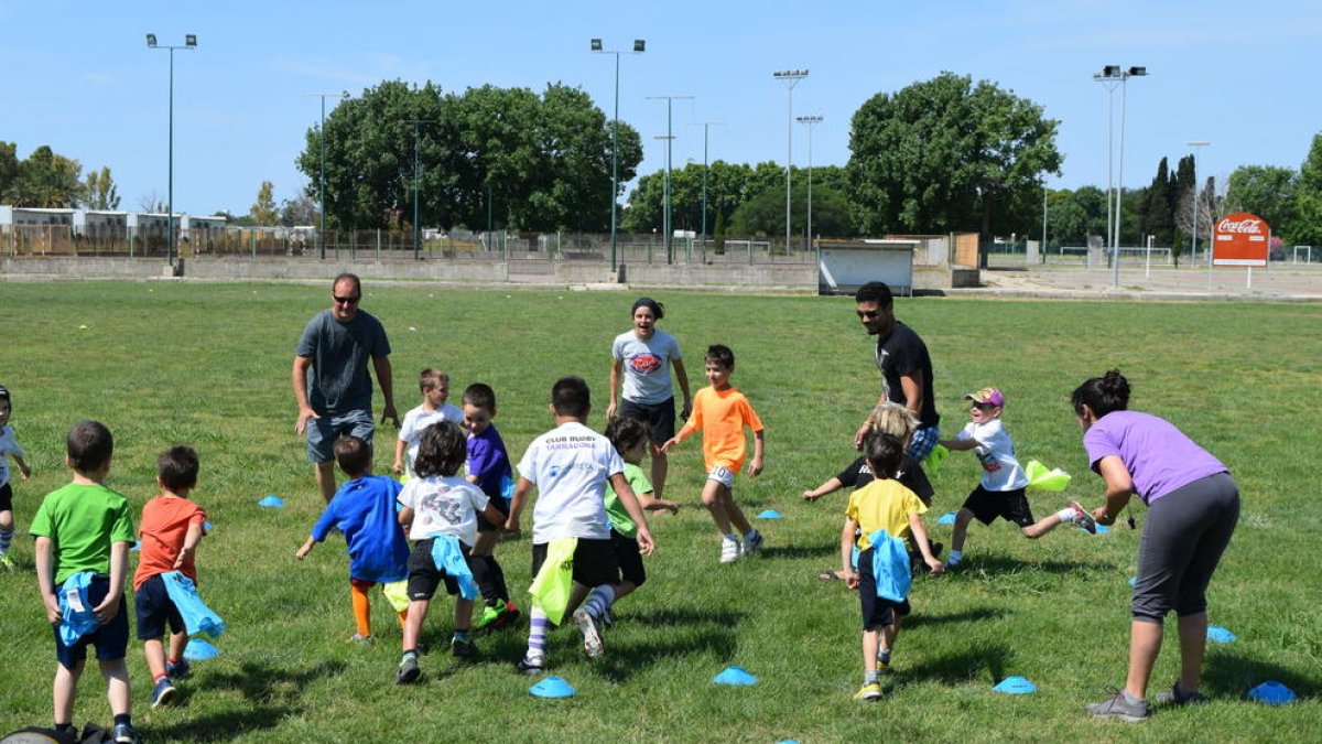 Jornada de puertas abiertas del Club Rugby Tarragona.