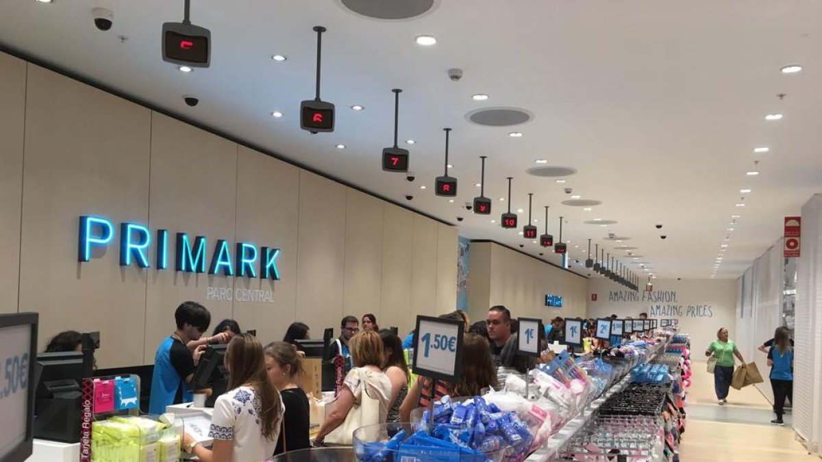 Imágenes de la superficie del Primark del Parc Central, que será el mayor de España.