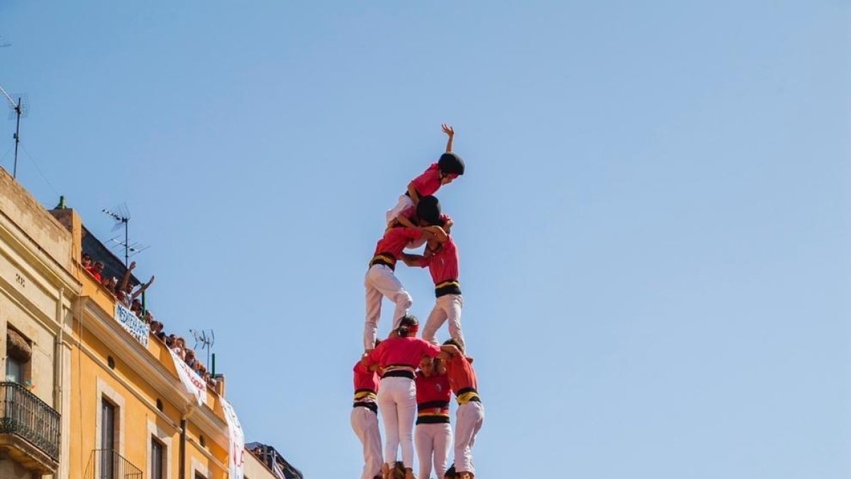 Diada castellera del primer diumenge de Santa Tecla