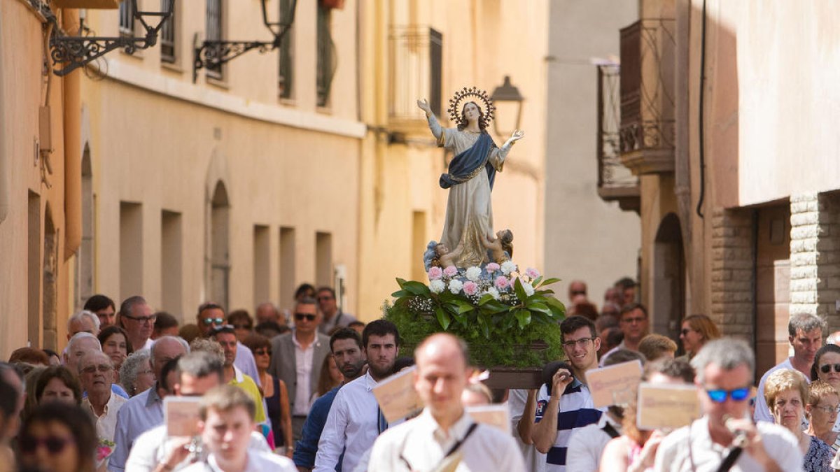 Processó de la Mare de Déu d'Agost de la Canonja