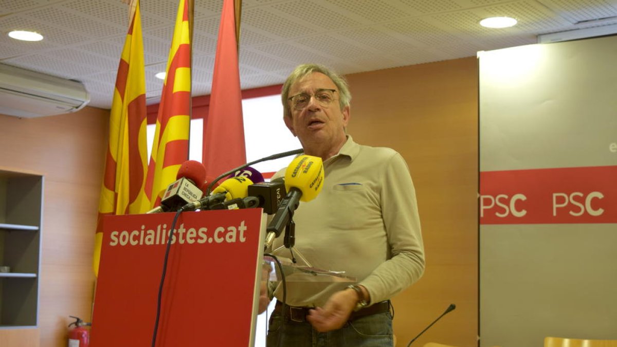 Xavier Sabaté: «la moción de censura del Catllar está marcada por el transfugisme y es incomprensible»