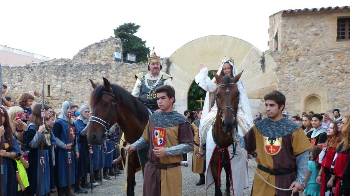 Salou torna a l'edat medieval en la XXI edició de la Festa del rei Jaume I