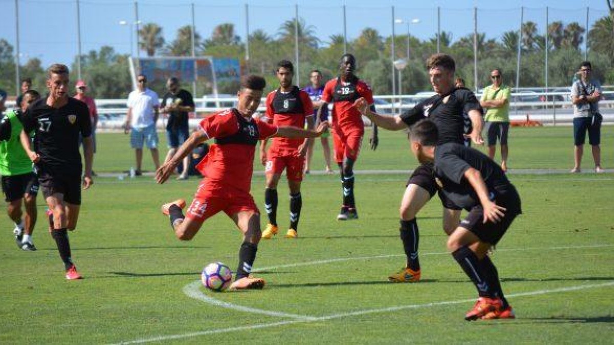 El partit entre El Nàstic i La Pobla acaba 1-0