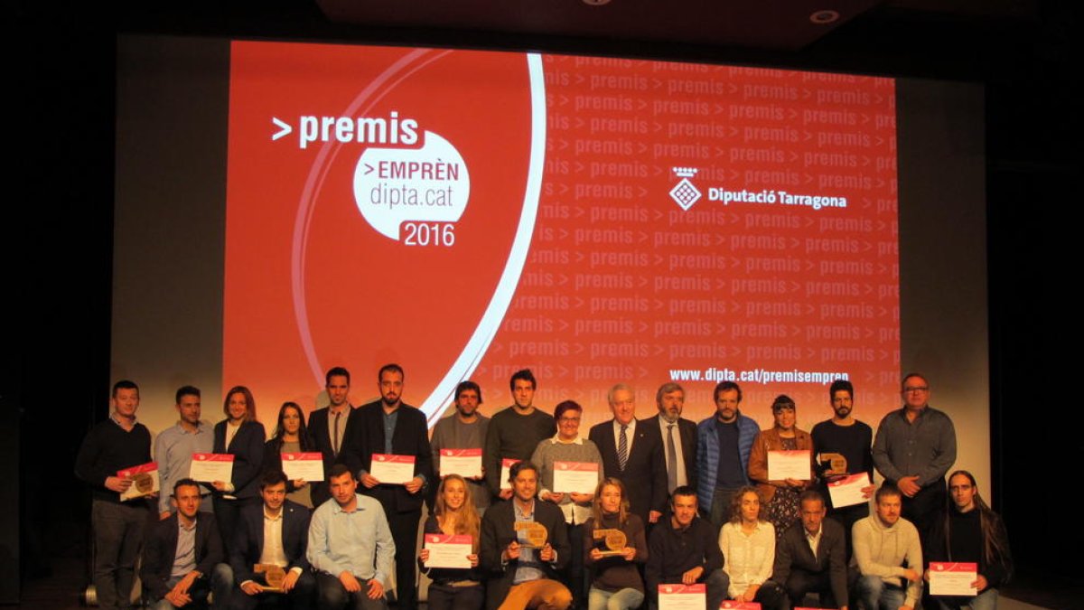 Los ganadores de los Premis Emprèn.