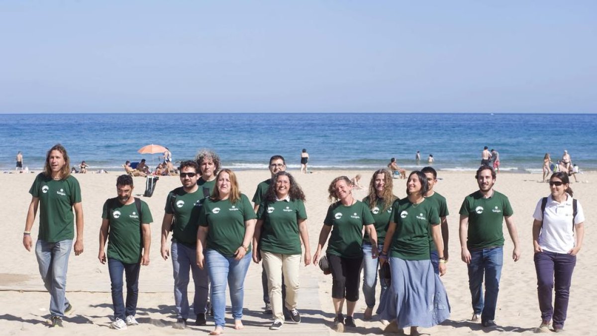 Dos tortugas supervivientes de la playa Llarga se liberarán en junio