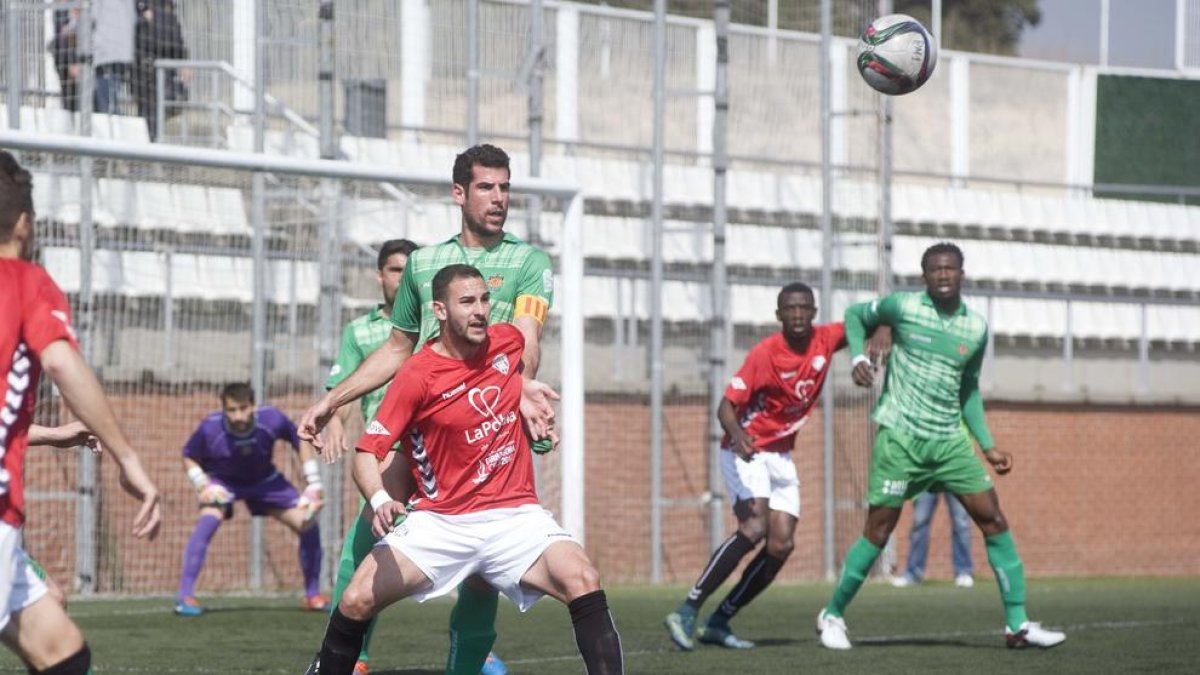 Jaime Vidal, a la imatge, es perdrà el que resta de temporada.