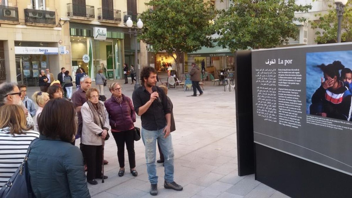 'Siria, camino del exilio', hasta el 19 de junio en la plaza Verdaguer