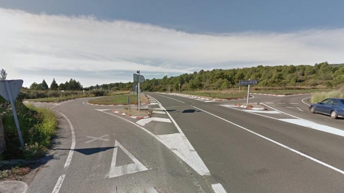 Una rotonda posarà fi al punt negre de la cruïlla de l'antiga C-14 i la carretera de Vilallonga