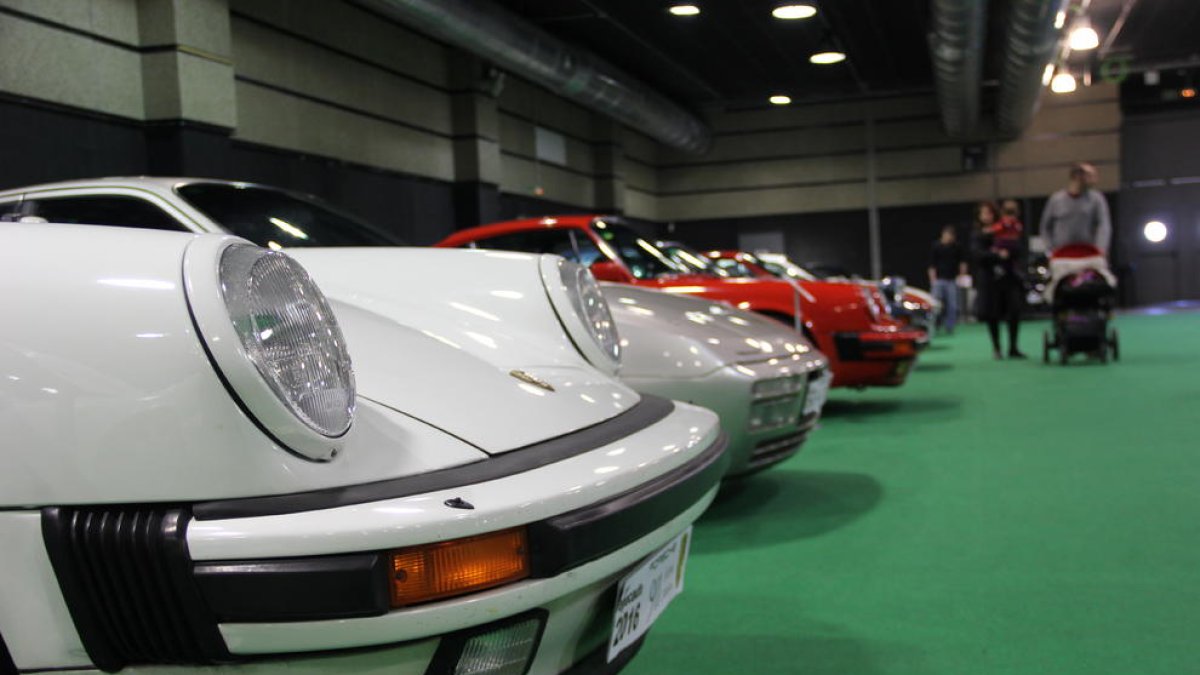 L'exposició de Porsches ha ocupat 1.200 metres quadrats del recinte firal.