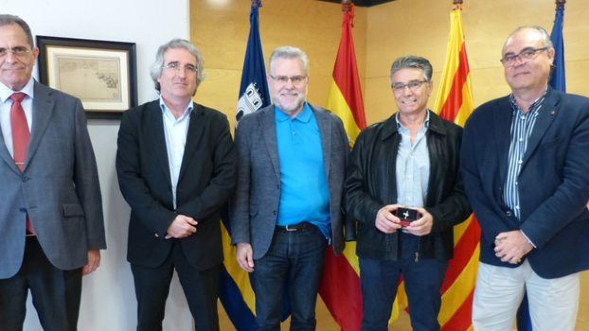 Salou homenatja a Lluis Sánchez en motiu de la seva jubilació