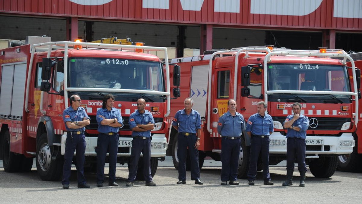 La jubilació dels Bombers compromet el nombre d'efectius