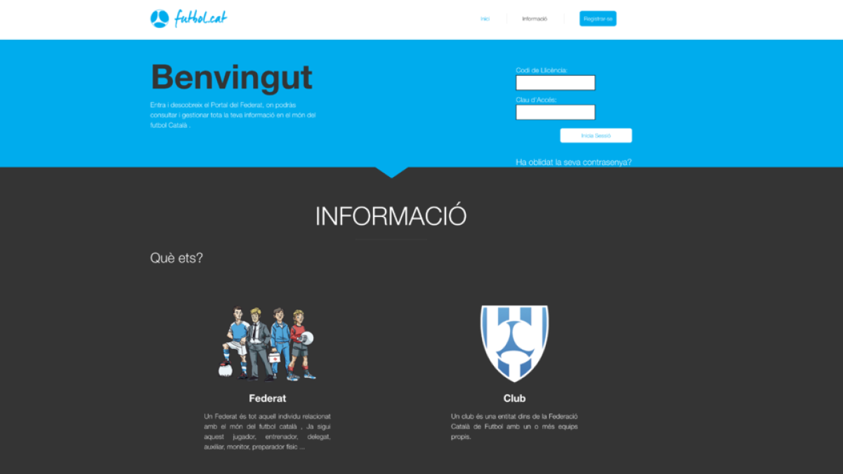 La Federació Catalana posa en marxa l'aplicació del Portal del Federat