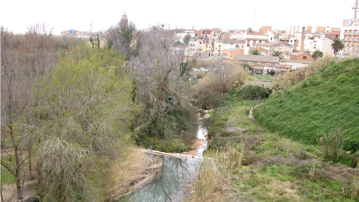 Valls vol convertir els torrents en un parc fluvial