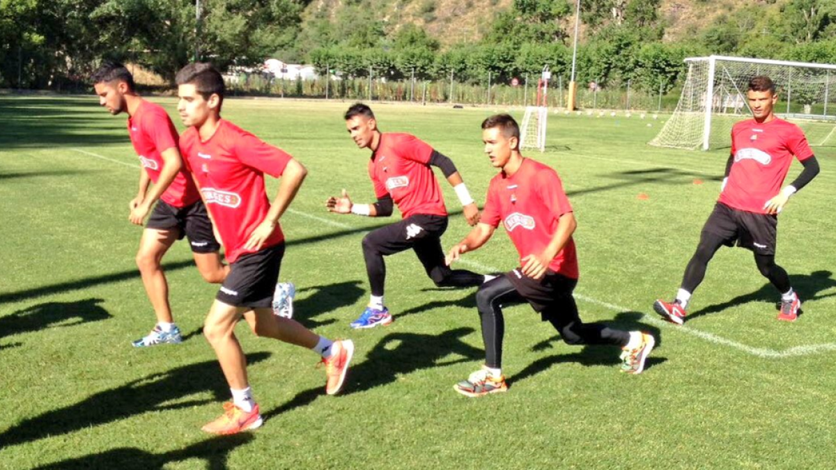 La plantilla descansa en Rialp después de cinco sesiones intensas