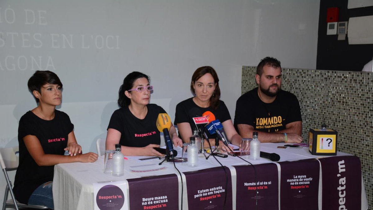 Tarragona pone en marcha una campaña para prevenir conductas sexistas de fiesta