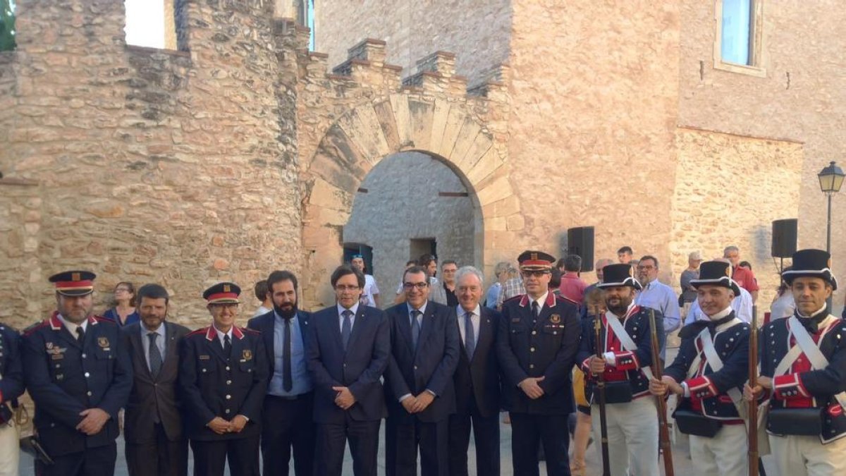 El presidente de la Generalitat fue el encargado de hacer oficial la inauguración de la rehabilitación.