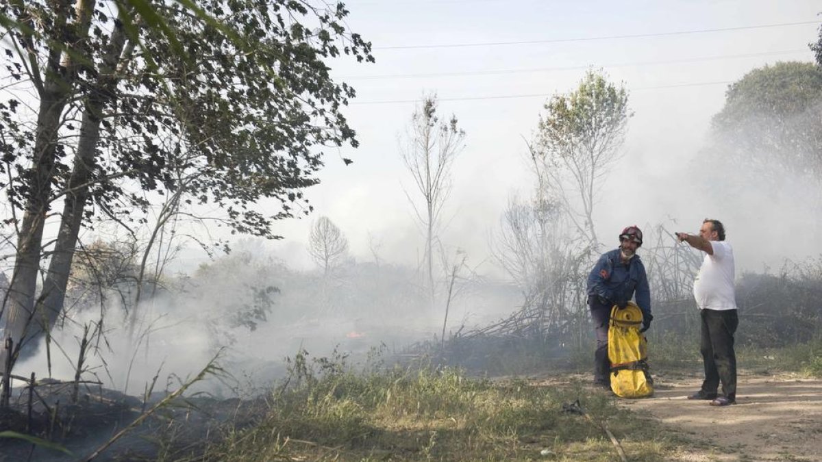 Controlado el incendio de Sant Salvador