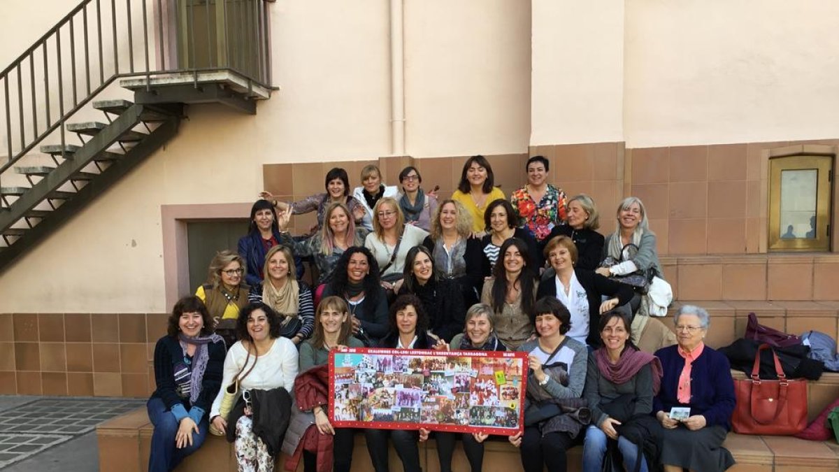 Las exalumnas al encuentro.