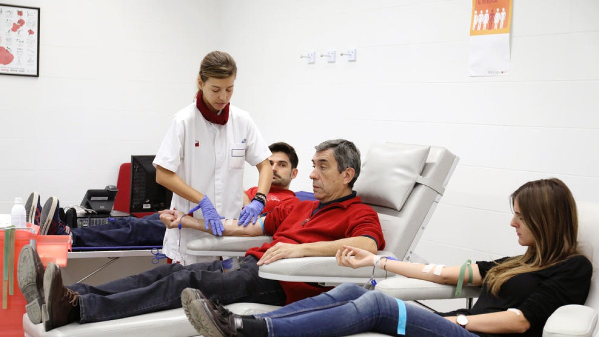 El Banc de Sang atén les donacions de medul·la òssia.