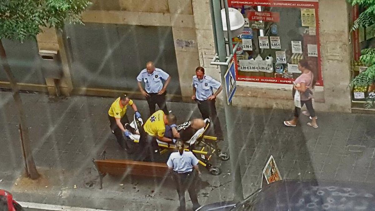 Una pelea entre dos hombres acaba con un herido en el hospital