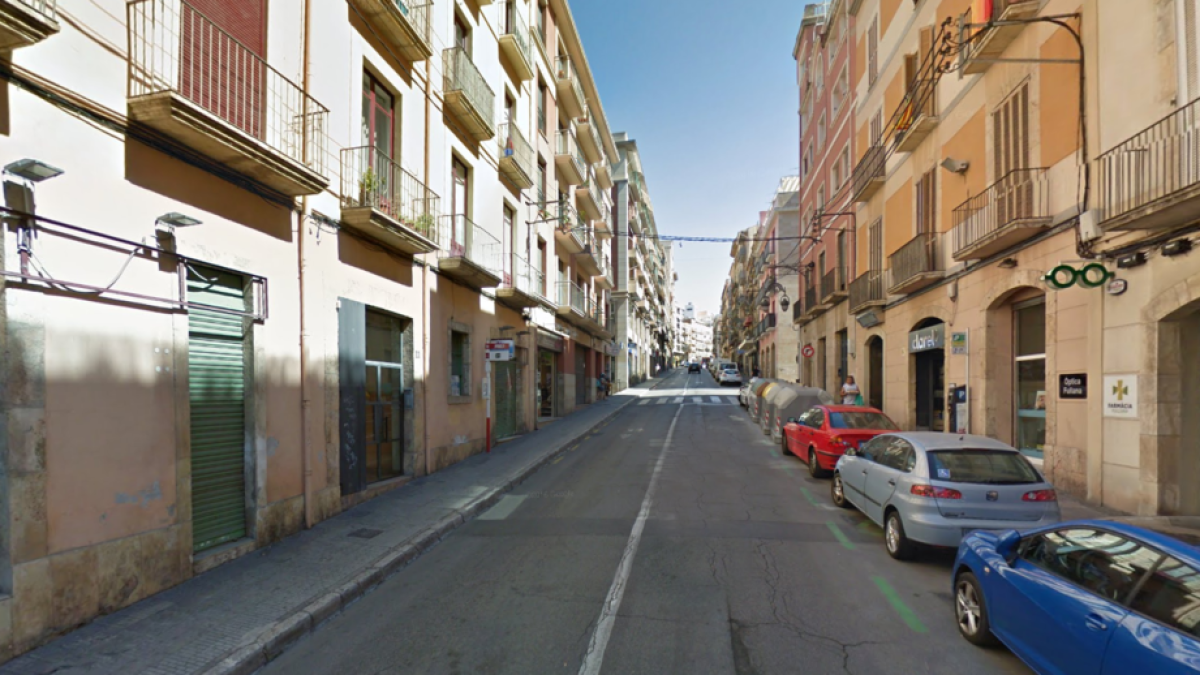 La calle Apodaca de Tarragona.