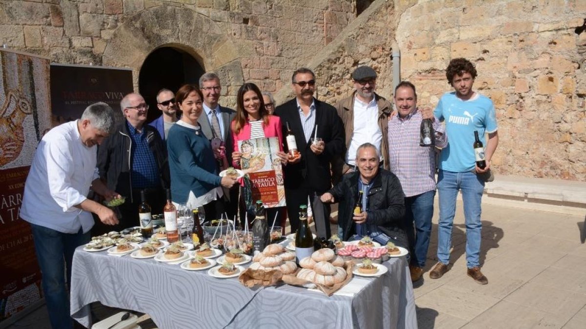 Imagen de la presentación de la 20ª edición del Tàrraco a Taula.