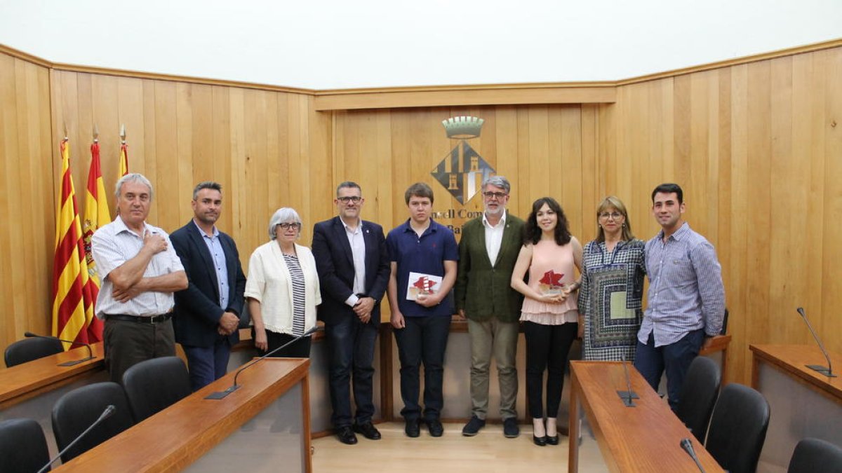 Dos alumnes de l'Institut Joaquín Bau de Tortosa guanyen els XI Premis de Recerca del Baix Ebre