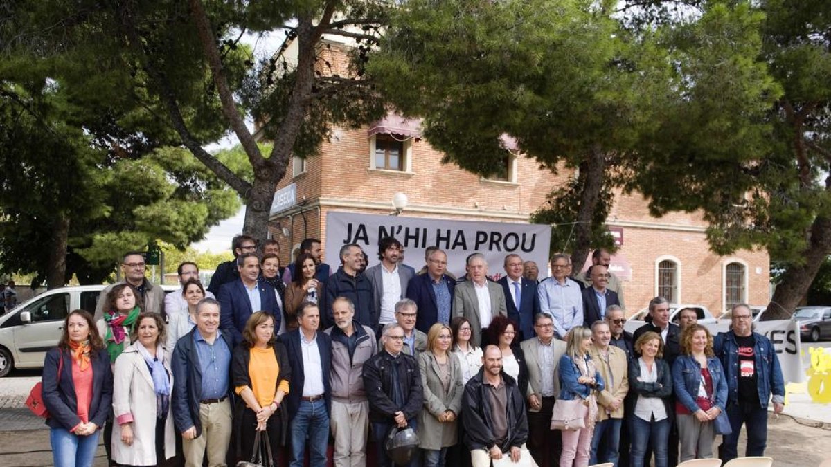 Imatge dels participants a la trobada a Vila-seca.