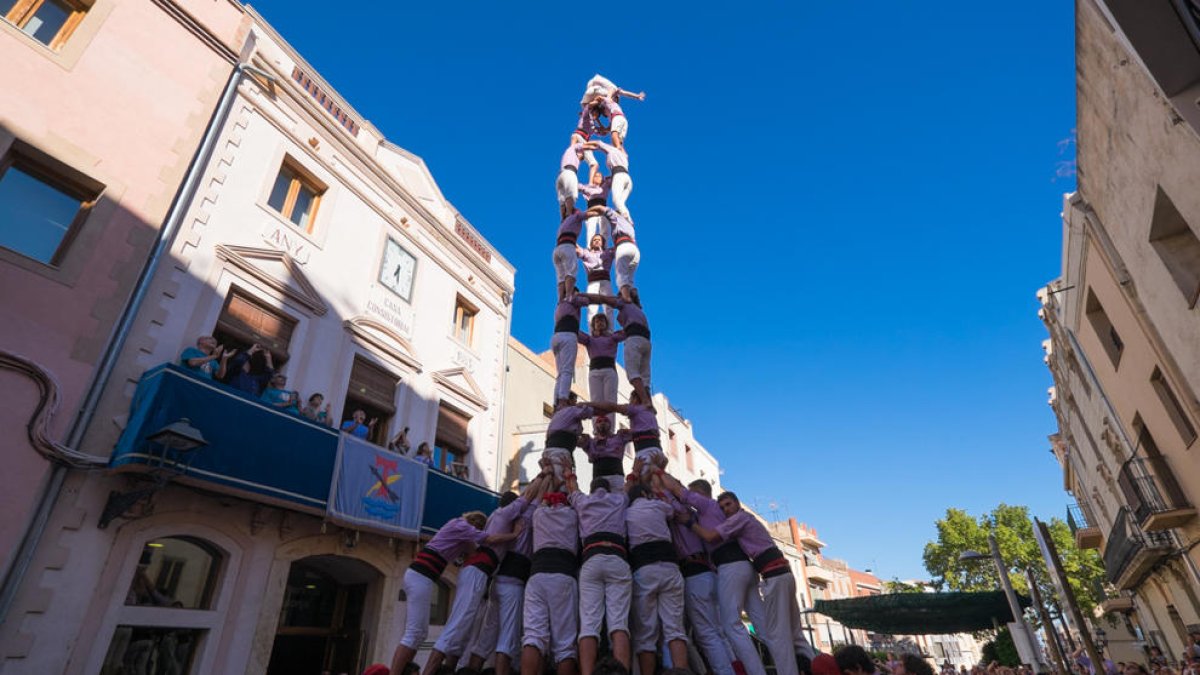 3de9 folrat de la Colla Jove de Tarragona a La Canonja.