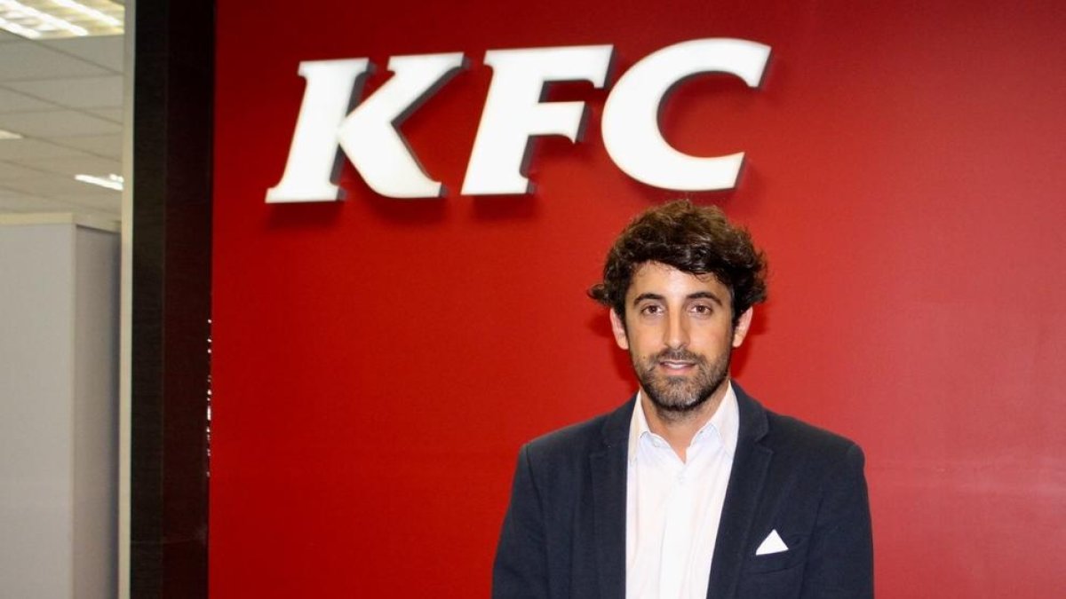 Jesús Cubero, el director de Màrqueting de KFC Espanya.