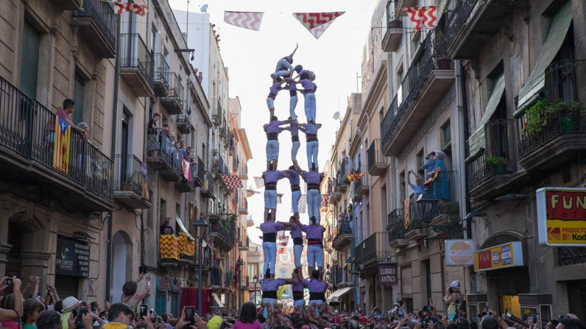 5de8 de la Colla Jove de Tarragona al Cós del Bou.