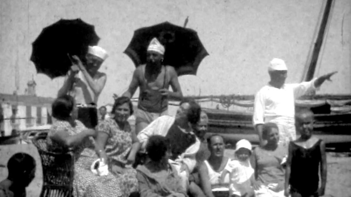 Captura del documental 'Baix a Mar. Els estius a la Torredembarra dels anys 20 als 40 del segle XX'