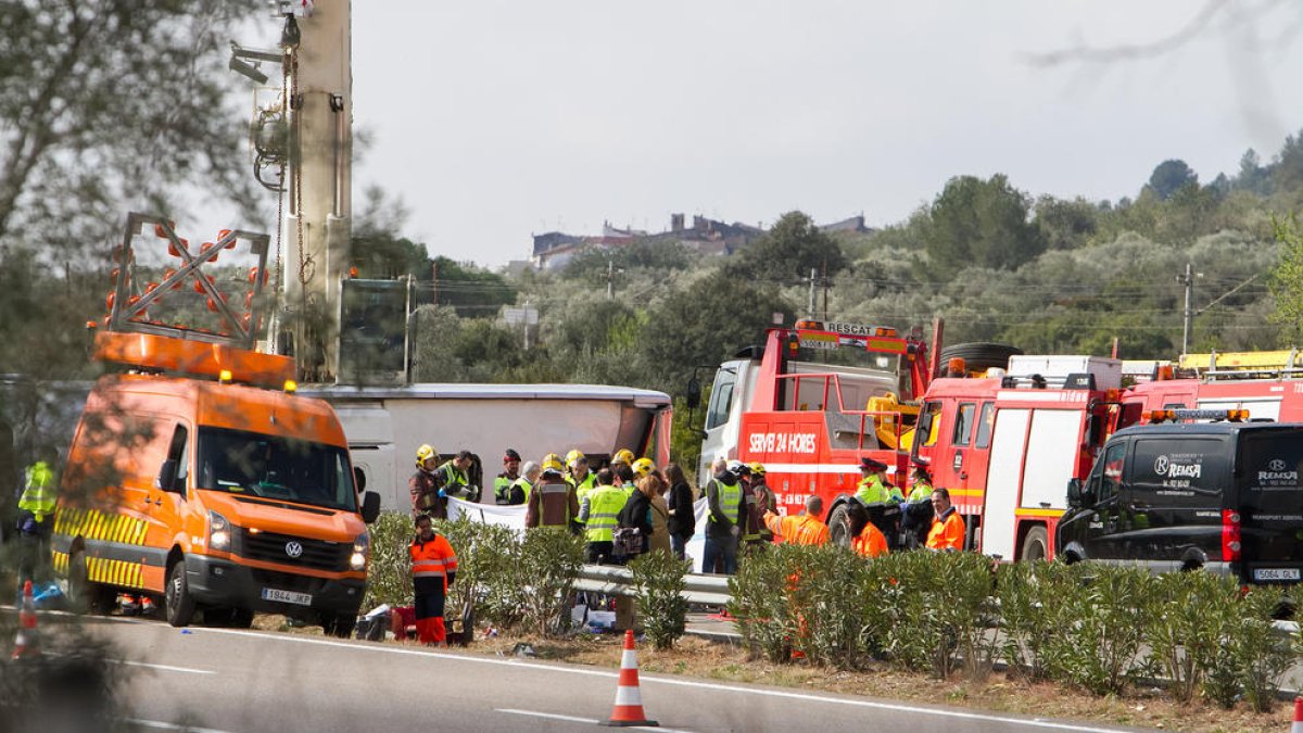 'Salvamos las Ambulancias' tilde de «caos» la atención a las víctimas de Freginals