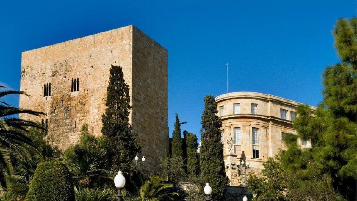 El Pretori i el Museu Nacional d'Arqueologia de Tarragona.