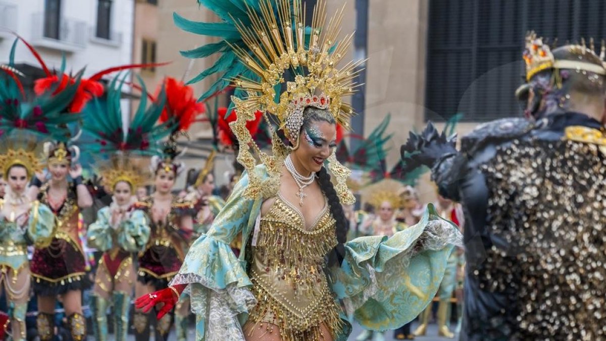 Arribada del Rei Carnestoltes i la Concubina