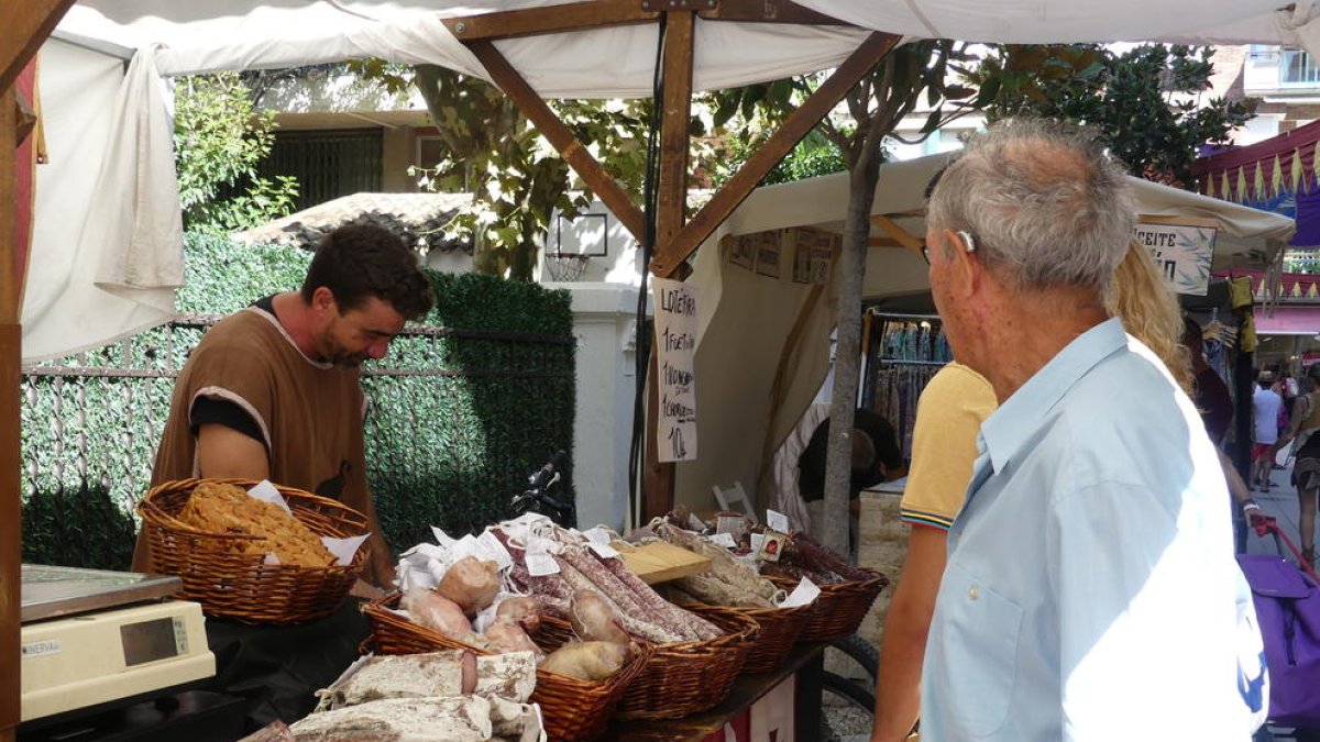 Imatge del Mercat Medieval a Salou.