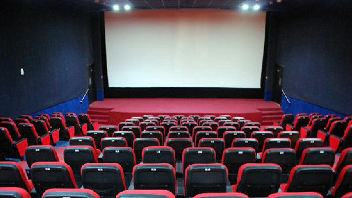 Imatge d'arxiu d'una sala de cinema