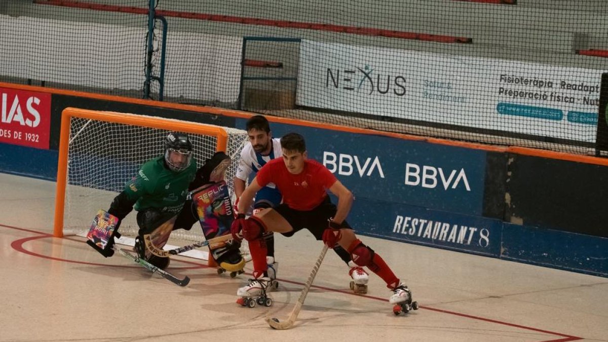 Imagen de un partido de pretemporada del Reus Deportiu.