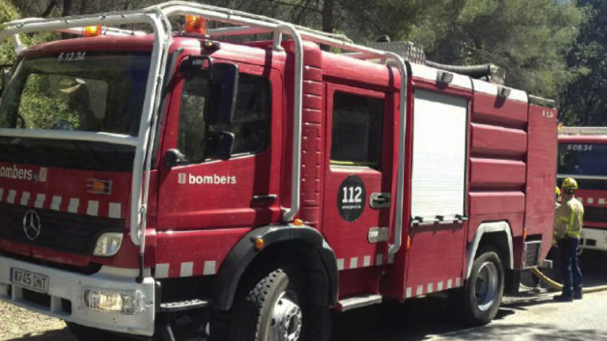 Imagen de archivo de un vehículo de los Bomberos.