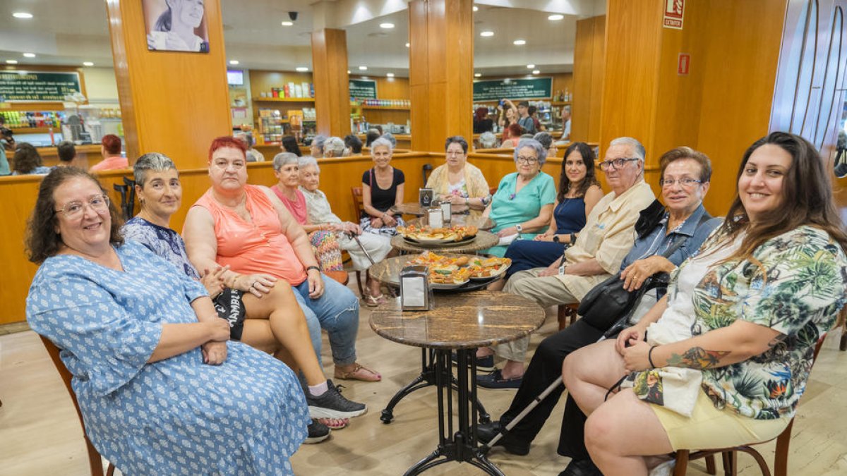 Imatge del berenar de la setmana passada a la cafeteria Colom21 de Tarragona.