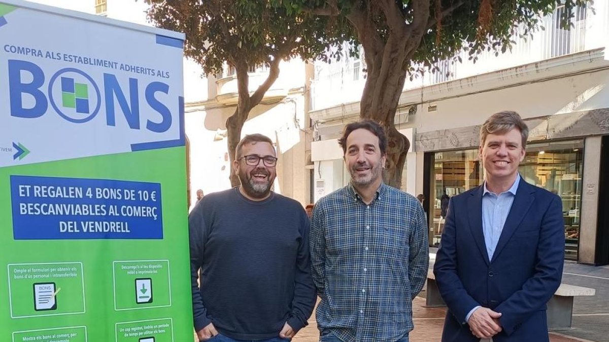 Imatge de la presentació de la campanya de Bons del Vendrell, que s'iniciarà l'11 de novembre.